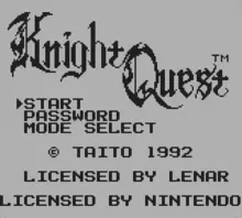 Image n° 4 - screenshots  : Knight Quest